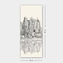 Wallity Lienzo Decorativo Multicolor 30 x 80 cm